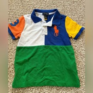 Color Block Ralph Lauren Polo tshirt
